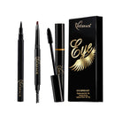 Eyes Makeup Set Liquid Eyelashes Mascara Double Head Eyebrow Pencil Long Lasting Waterproof