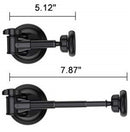 Magnetic Car Mount Universal Dashboard Windshield 360 Degree Rotation Metal Telescopic Arm Phone Holder