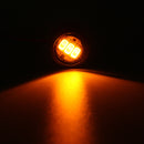 Pair Motorcycle LED Hawkeye Light Constant Mirror Mount Eagle Eye DRL Tail Lamp