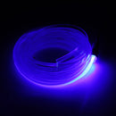 4 In 1 LED Interior EL Strip Lights RGB Optical Fiber Decoration Under Glowing Rock Light App bluetooth Control For Motorcycle Automobile Car