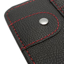 Universal Multi-function Car Sun Visor CD Clip Card Leather Bag Phone Sun Glassess Holder