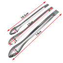 3Pcs Stainless Steel Lab Spoon Chemical Reagent Sample Laboratory Scoop Mixing Spatulas