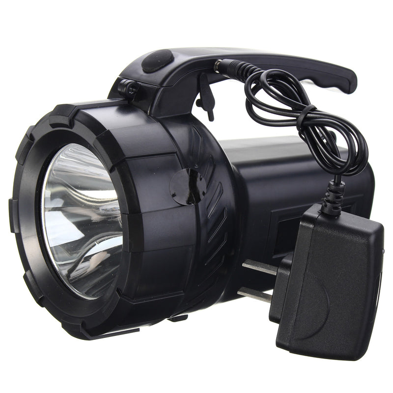 10W LED Outdoor Portable Spotlight Flashlight Rechargeable Work Light Camping Emergency Lantern With Charger