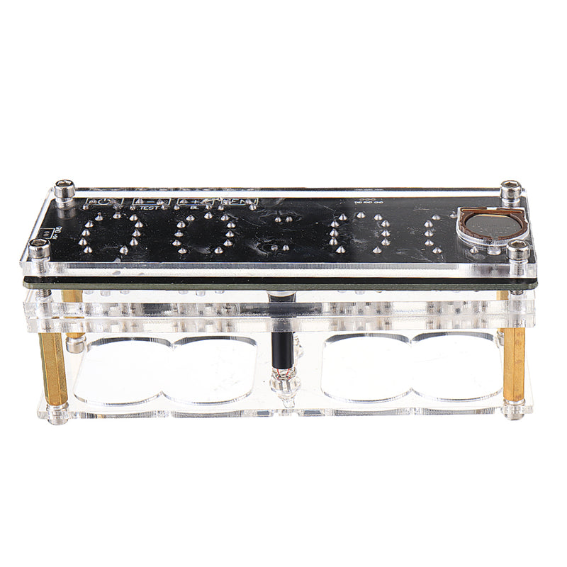 IN-12 Glow Tube Clock 4-bit IN12 Seven-color RGB LED DS3231 Nixie Clock IN-12B