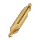 Drillpro HSS Titanium Coated Center Drill Bit 1/1.5/2/2.5/3/5mm 60 Degree Countersink Drill Bit