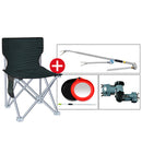 Outdoor Portable Folding Chair Camping Picnic BBQ Seat Stool Seat Max Load 500lbs