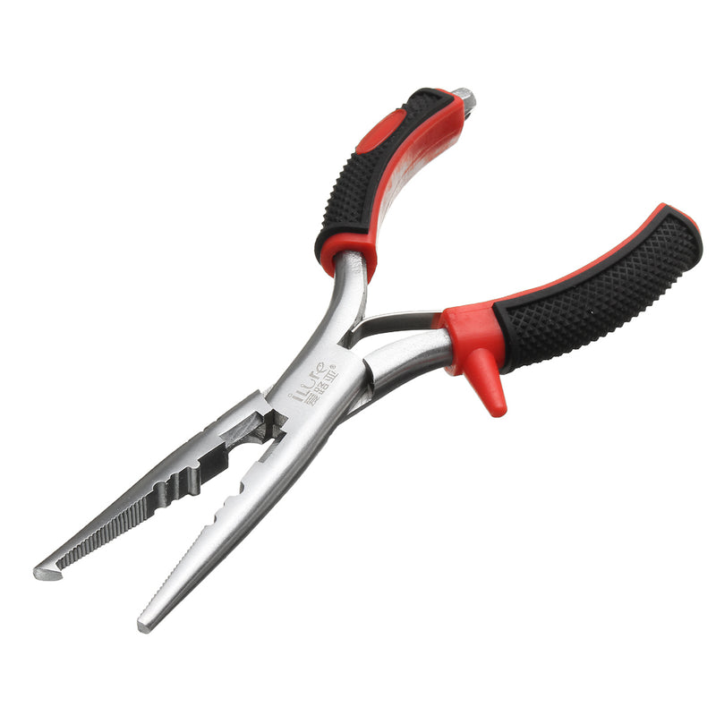 Fishing Tackle Tool Split Ring Pliers Scissors Wire Cutters Hook Remover