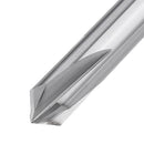 Drillpro 3-12mm 4 Flutes 90 Degree Chamfering Mill for Aluminum Tungsten Steel Milling Cutter
