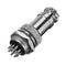 3Set GX16-10 Pin Male And Female Diameter 16mm Wire Panel Connector GX16 Circular Aviation Connector Socket Plug