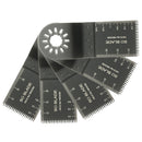 5Pcs 35mm Carbon Steel Long Teeth Saw Blade Oscillating Multitool For Fein Multimaster Bosch Makita