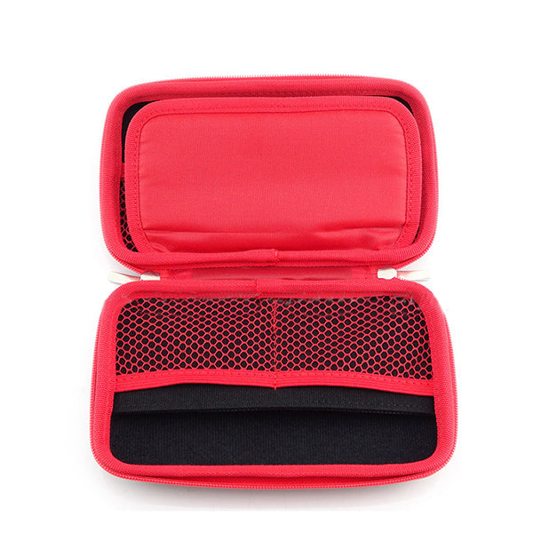 GUANHE Digital Product Pouch Travel Storage Bag For Phone Power Bank Hard Drive Earphone Cables L