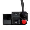 7/8inch 22mm Handlebar Mount Push Button Horn Beam Winker Turn Switch For Motorcycle
