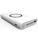 Bakeey 8000mAh Smart Indicator Light Wireless Fast Charging DIY Power Bank Case For iPhone X XS 11Pro Huawei P30 Mate 30 5G Xiaomi Mi8 Mi9 S10 S10+ 5G