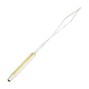ZANLURE 06 14cm Stainless Steel Brass Bobbin Threader Winder Fly Fishing Tying Tool