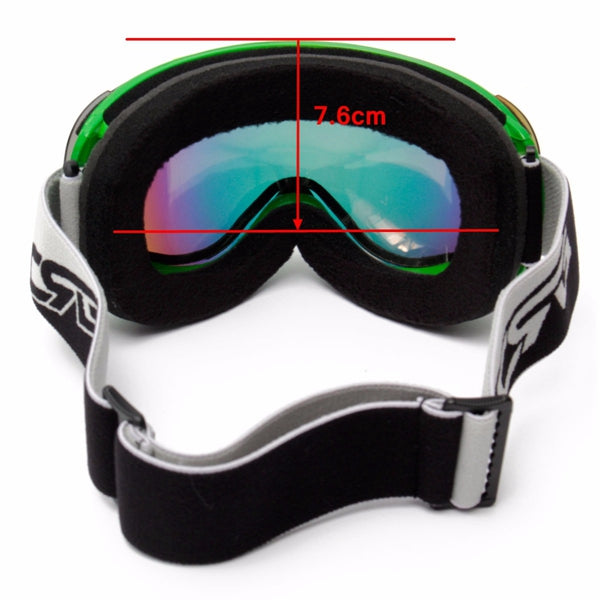 Anti Fog UV Dual Lens Winter Racing Outdooors Snowboard Ski Goggles Sun Glassess CRG101-2A