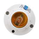 AC220V 100W E27 Sound-controlled Clap Turn On Off Bulb Adapter Light Socket For LED CFL Light