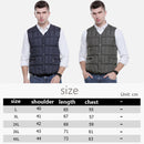 USB Electric Heating Vest Jacket Winter Warm Heated Pad Winter Body Warmer