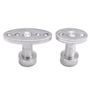 6pcs Aluminum PDR Pulling Puller Tabs Paintless Dent Hail Buckle Car Repair Tools