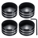 4pcs Spark Plug Motorcycle Head Bolt Cap Cover For Harley Twin Cam Touring 1999-17 & Sportster