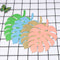 6Pcs Handmade Paper Monstera Leaves DIY Wall Sticker Backdrop Wedding Party Decor Craft