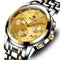 WISHDOIT WSD-016 Men Watch Fashion Chronograph Stainless Steel Strap Wrist Watch