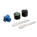 3Pcs Electronics Fans Components Package Element Parts Kit Set For
