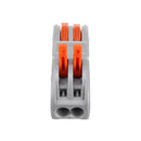 Minleaf TS2 15 Pcs 2Pin Wire Docking Connector Termainal Block Universal Electric Cable Wire Connector Terminal Butt Joint Cable Connector 0.08-4.0mm