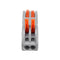 Minleaf TS2 15 Pcs 2Pin Wire Docking Connector Termainal Block Universal Electric Cable Wire Connector Terminal Butt Joint Cable Connector 0.08-4.0mm