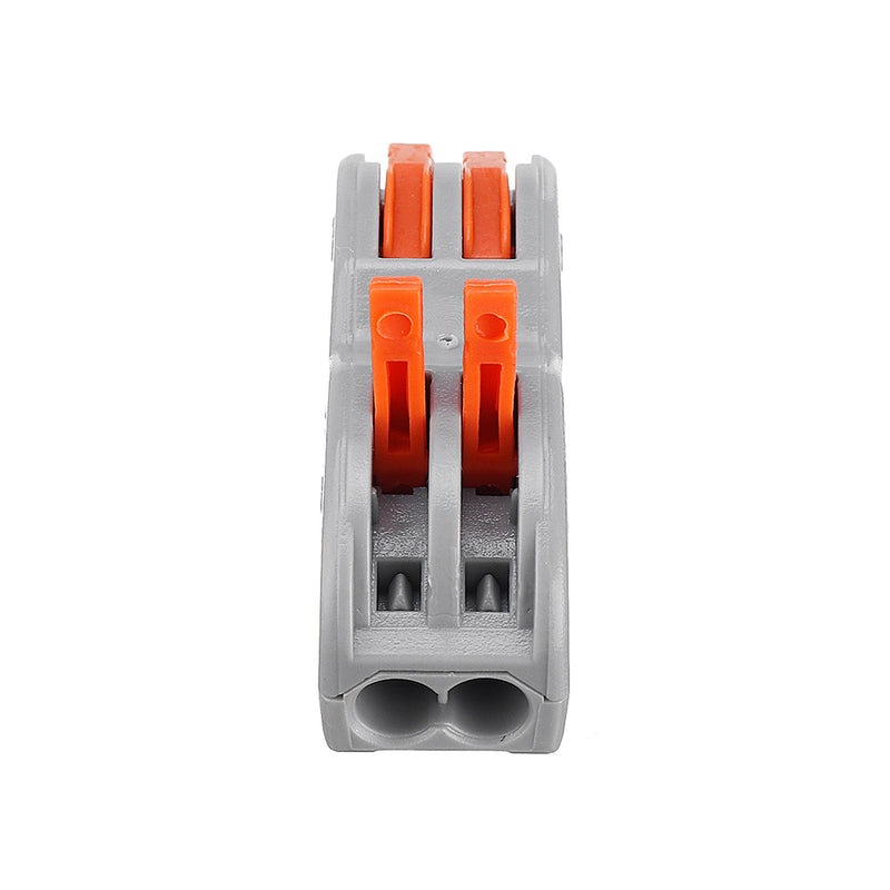 Minleaf TS2 15 Pcs 2Pin Wire Docking Connector Termainal Block Universal Electric Cable Wire Connector Terminal Butt Joint Cable Connector 0.08-4.0mm