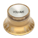 2 Volume& 2 Tone Gold Guitar Knob for LP/SG Style Electric Guitar