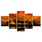 5PCS Large Huge Modern Wall Art Oil Painting Picture Print Unframed Home Decor Wall Sticker