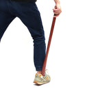 Mahogany Wooden Long Handle Shoe Horn Lifter Shoehorn 70cm Disability Aid Flexible Stick