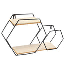 Modern Iron Stand Mount Wall Hang Shelf Receiving Frame Holder Home Decorations