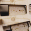 3D Self-Assembly Wooden Perpetual Calendar Mechanical Gears Building Kits Puzzle Building Model Gift