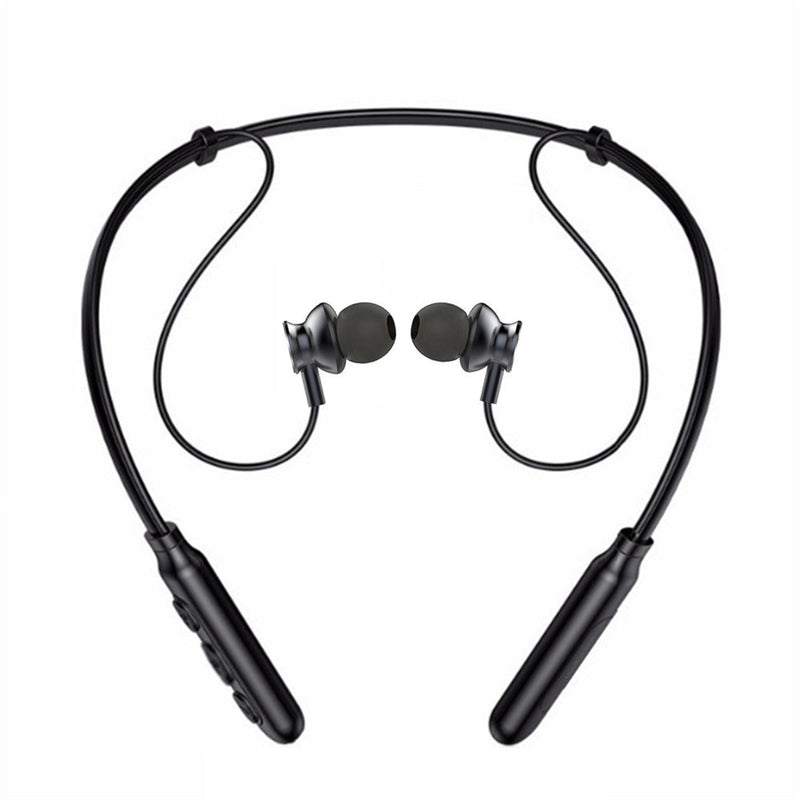 BINAI B22S Wireless bluetooth Earphone Magnetic Noise Cancelling Stereo Neckband Headphone with Mic