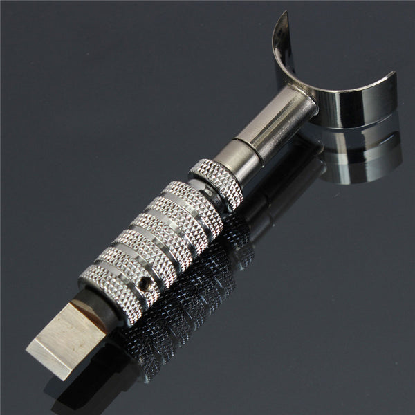 Stainless Steel Adjustable Leather Craft Deluxe Leather Carving Swivel Tool