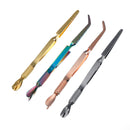 Dual-ended UV Gel Clean Stick Nail Polish Remover Cuticle Pusher Manicure Tool Nail Remover
