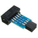 20pcs 10 Pin To 6 Pin Adapter Board Connector ISP Interface Converter AVR AVRISP USBASP STK500 Standard