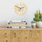 Loskii CC052 Creative Wall Clock Mute Wall Clock Quartz Wall Clock For Home Office Decorations