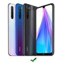 For Xiaomi Redmi Note 8T Case Bakeey 360 Curved Screen Front+Back Double-sided Full Body 9H Tempered Glass Metal Magnetic Adsorption Flip Protective Case