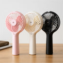 Portable Mini-USB Electric Spray Fan USB Rechargeable 3 Speed Level Desktop Humidifier Cooling Fan