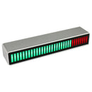 32 Level Indicator VU Meter Stereo Amplifier Board Music Audio Spectrum Indicator Adjustable Light Speed Red Green Colors Mixed