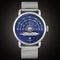 TOMORO TMR1019 Unique Design Men Wrist Watch Stainless Steel Strap Calendar Quartz Watch