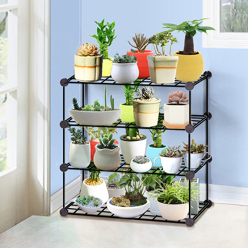 3/4/5 Layer Iron Succulent Flower Pots Plant Stand Display Shelf Shoe Organizer Kitchen Storage Rack