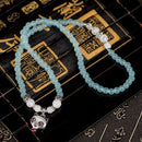 Vintage Beaded Bracelets Natural Crystal Beaded Flowers Multilayer Bracelet For Women