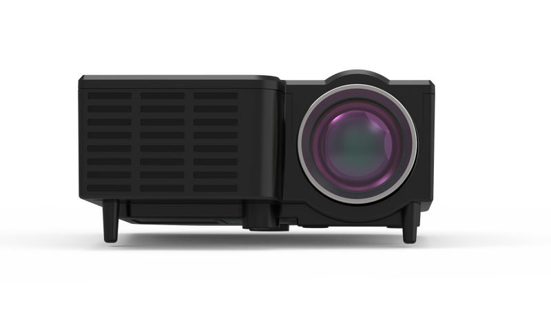 UNIC 28C Mini Portable LCD Projector  Same Screen Support 1080p USB SD Card