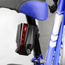 BIKIGHT  Laser LED MTB Cycling Bicycle Safety Warning Light Bike Tail Light Motorcycle E-bike