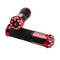 7/8inch 22mm Motorcycle Handbar Grips Aluminum Red Universal
