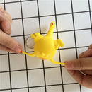 Vent Chicken Egg Laying Hens Crowded Stress Ball Key chain Kids Squeeze Baby Key Ring Spoof Toys