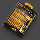 DELI 33 In 1 Precision Electronics Repair Screwdriver Tweezer DIY Toolkit For Tablets Phone Computer Laptop PC Watch
